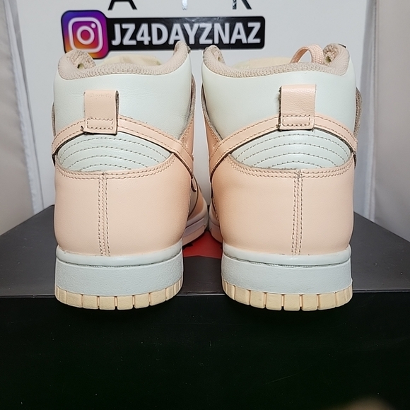 Size 9-Nike Dunk High Crimson Tint-Sail WMNS DD1869-104 (Men's 7.5) CLEAN!! NDS - Picture 9 of 16